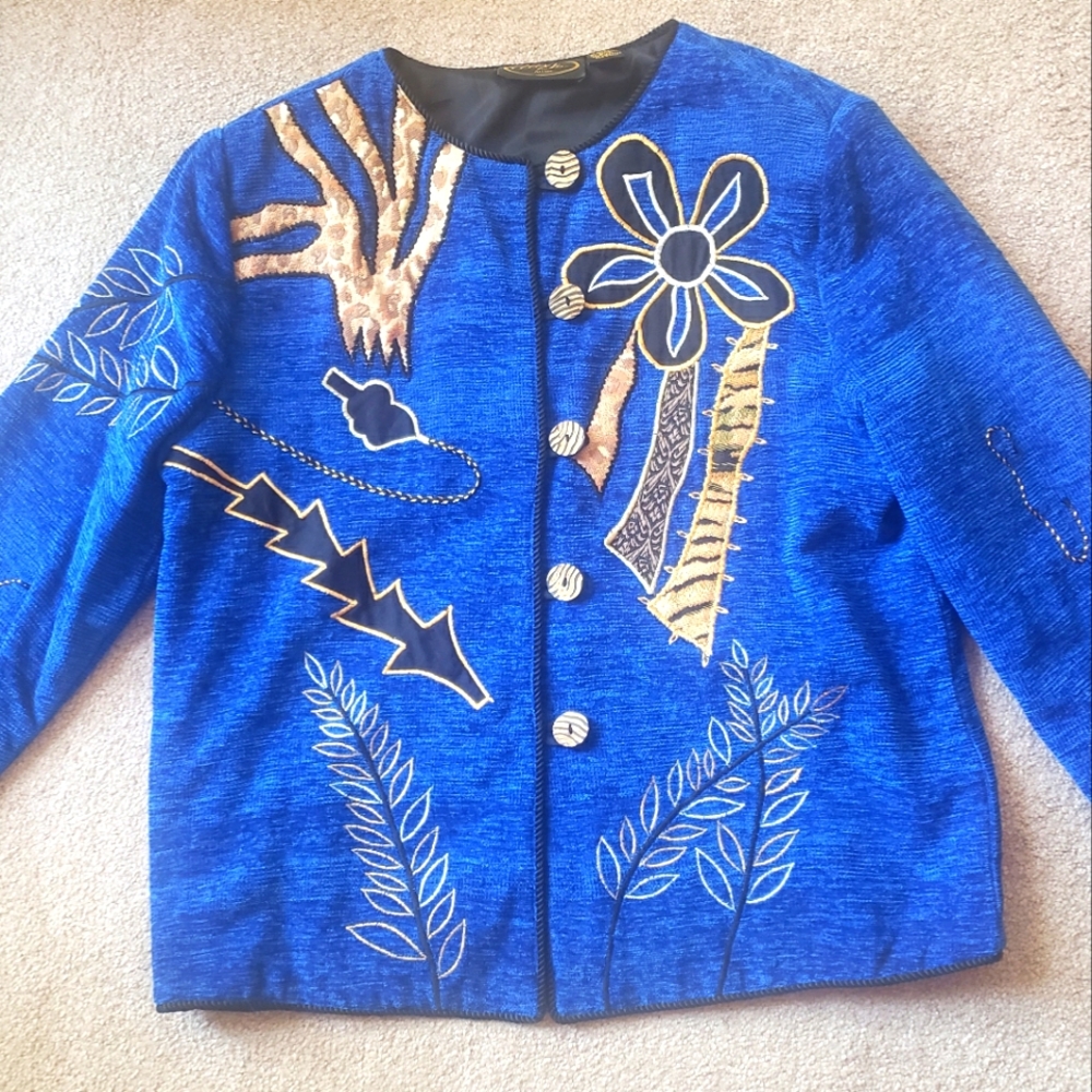 Alex Kim by Allure Patchwork Jacket
